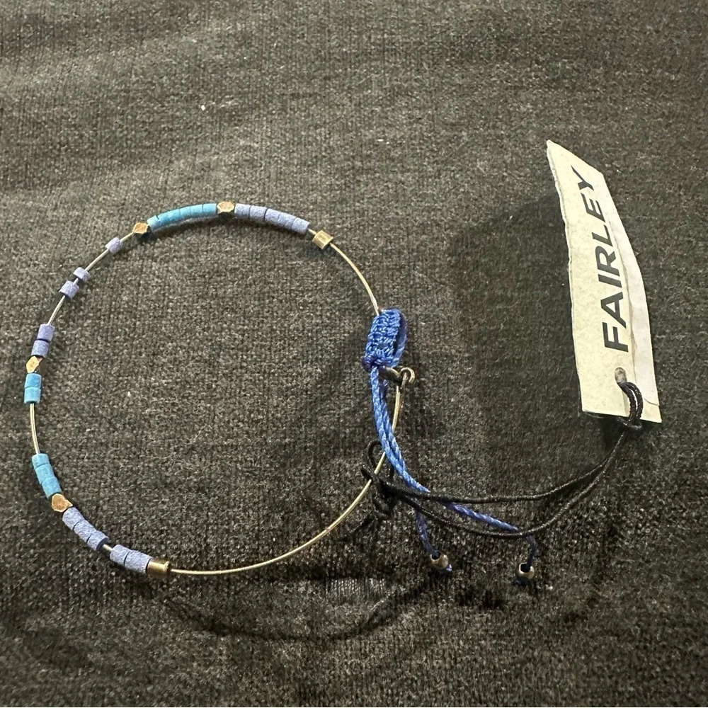 NWT Fairley Adjustable Beaded Bracelet reg $99 with pouch - Picture 8 of 8